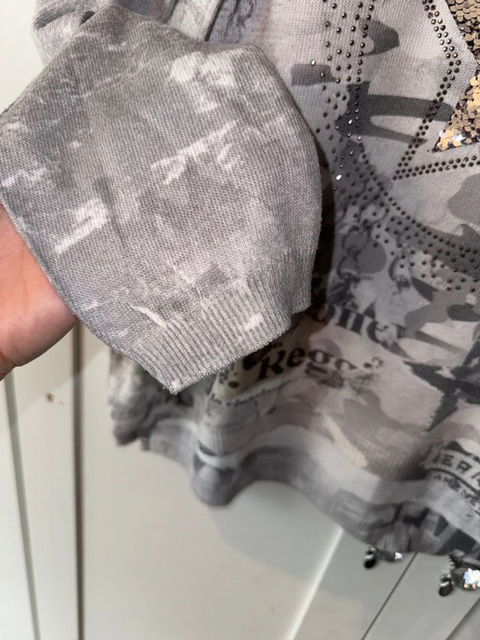 Pull fin l’étoile mixte, guérit, strass , taille unique - photo numéro 4