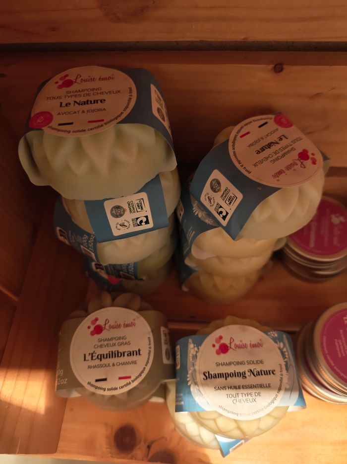 Lot de 4 shampooing solide