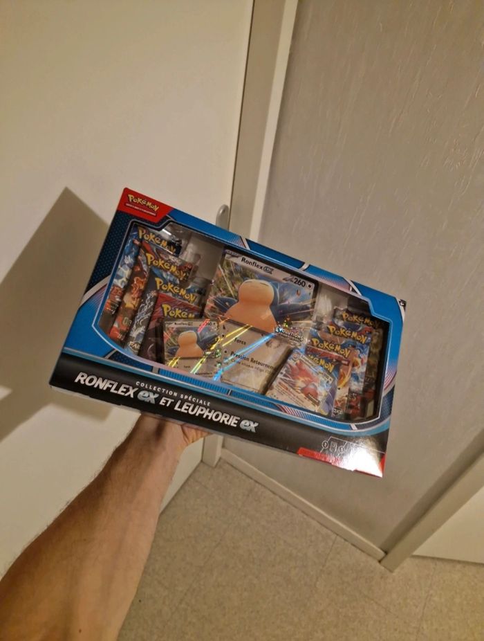 Pokémon Coffret Spécial Ronflex EX et Leuphorie EX Neuf sous scellé - photo numéro 1