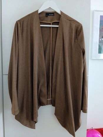Veste drapée marron The Kooples taille 36