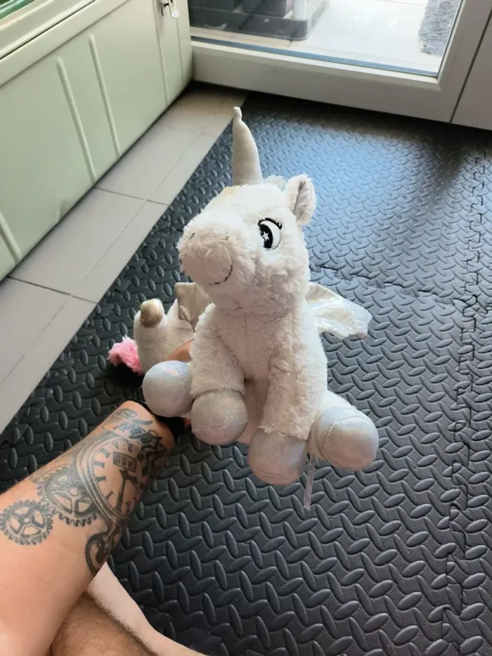 Lot de 2 peluches licorne - photo numéro 5