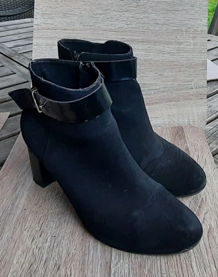 Bottines noires 40 - photo numéro 2