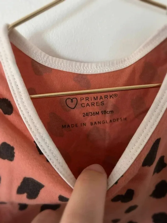 Ensemble Primark fille taille 3 ans en parfait état - photo numéro 4