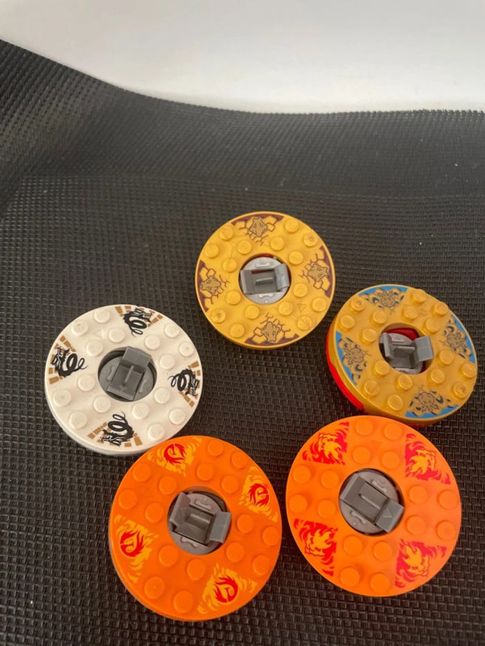 Lego Ninjago officiel lot toupies spinners ninja sans figurines - photo numéro 3