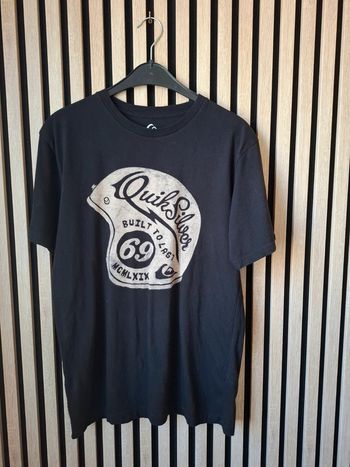 Tee shirt Quiksilver noir  imprimé beige T XS