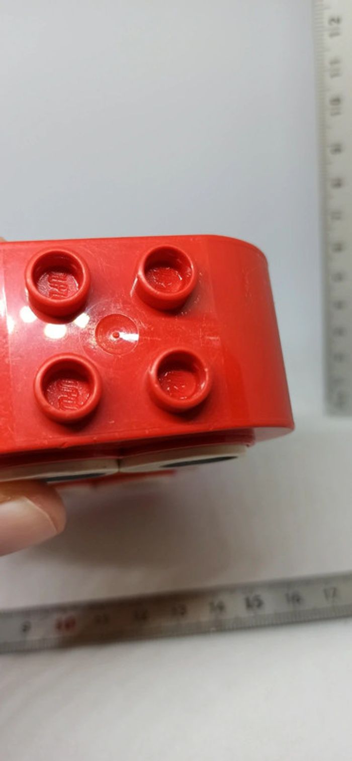 3 briques avec yeux ou dessin animal lego duplo - photo numéro 6