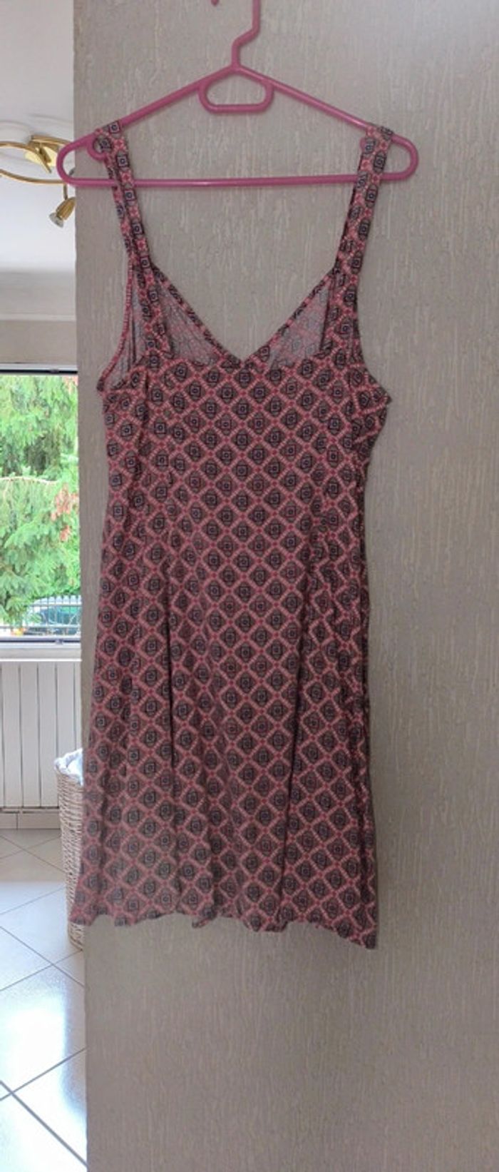 Robe coton courte boutonnée - photo numéro 2
