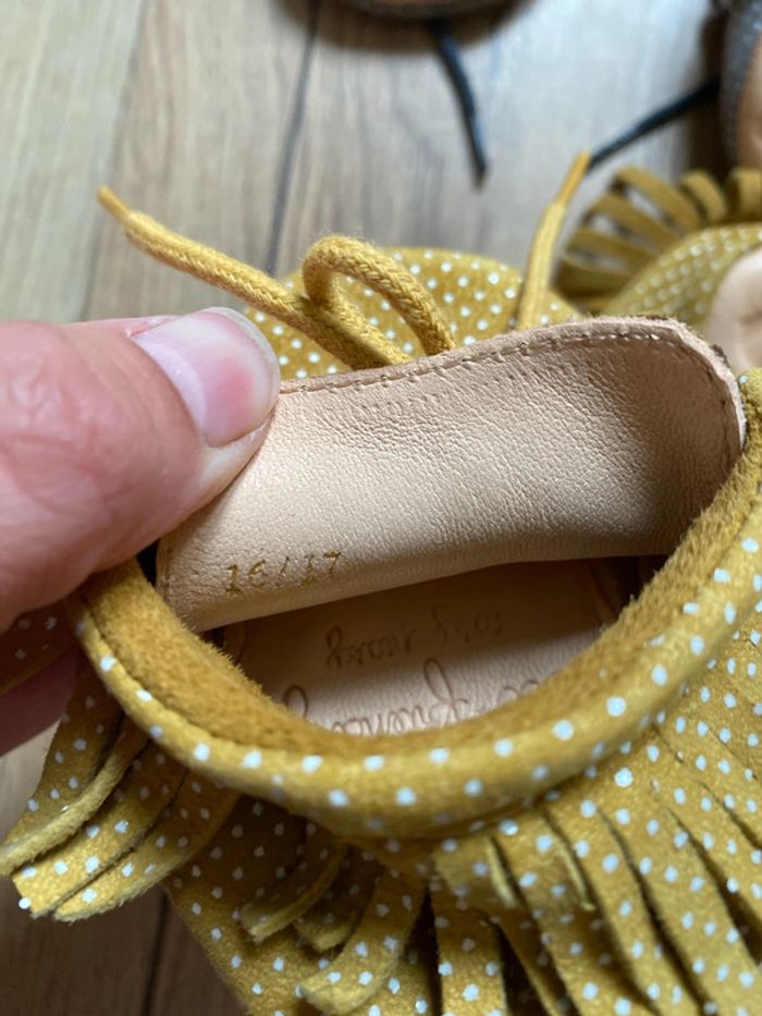 Lot chaussons cuir - photo numéro 6