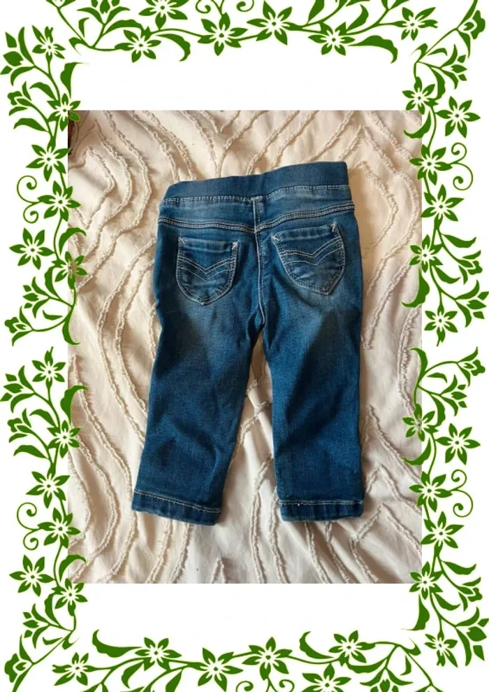 Pantalon jeans 6mois - photo numéro 2