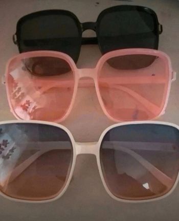 F111 lot de 3 paires de lunettes vintage rétro beige originale neuves