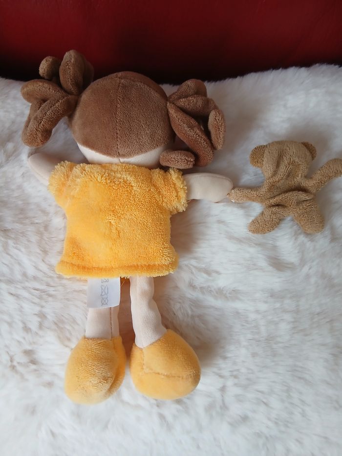 Poupée-chiffon & son doudou * Doudou et compagnie - photo numéro 4