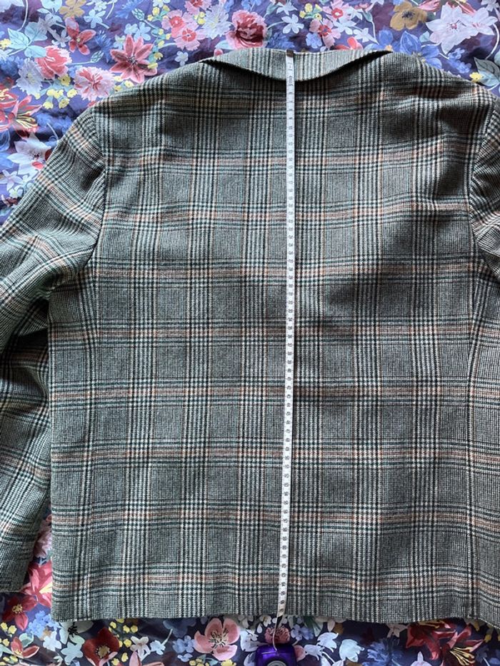 Blazer vintage 35% laine fabrication française L - photo numéro 11