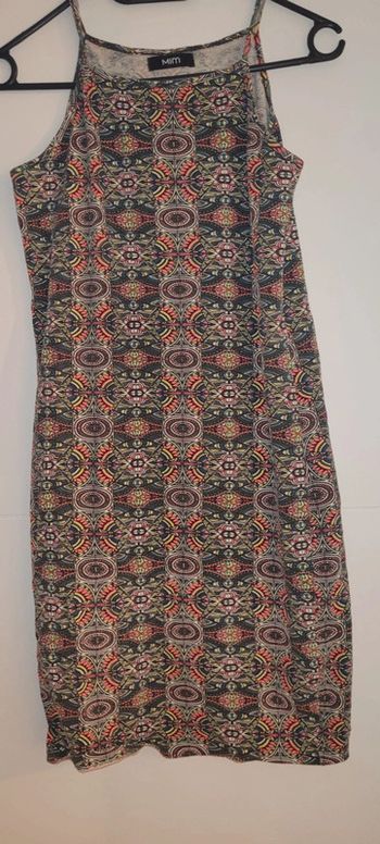 Robe moulante motif