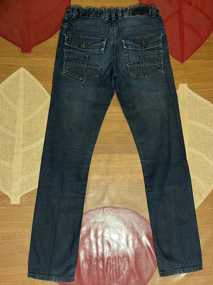Lot 2 Jeans garçon Okaïdi / Orchestra taille 14 ans en TBEG - photo numéro 3