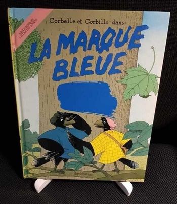 BD Marque Bleue (La) cartonné - Yvan Pommaux - École des loisirs
