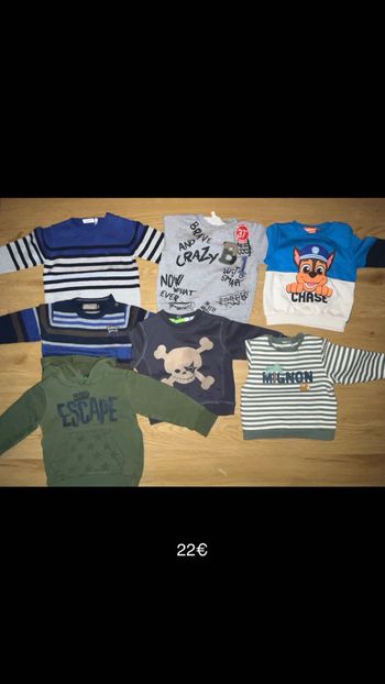 Pull bébé garçon 12 mois