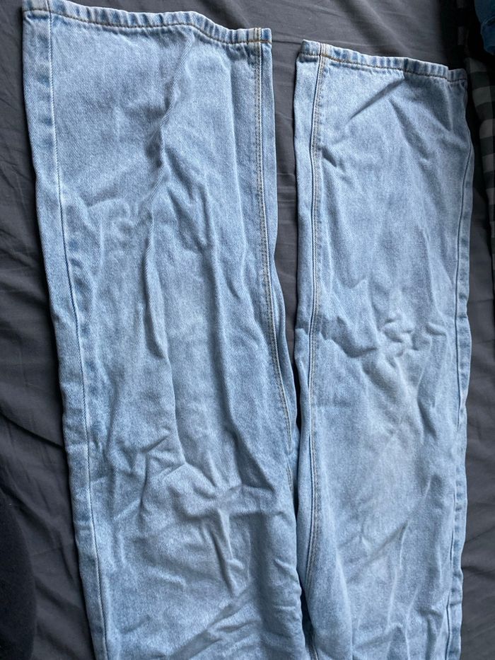 Jean fille bas évasé - photo numéro 2