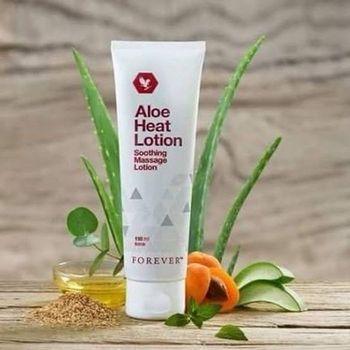 Forever aloe heat lotion