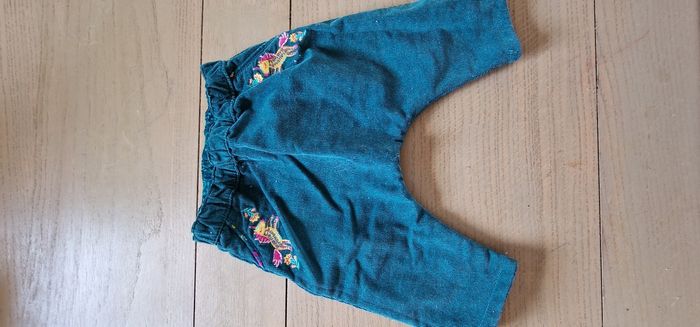 Pantalon velours réversible kiabi neuf