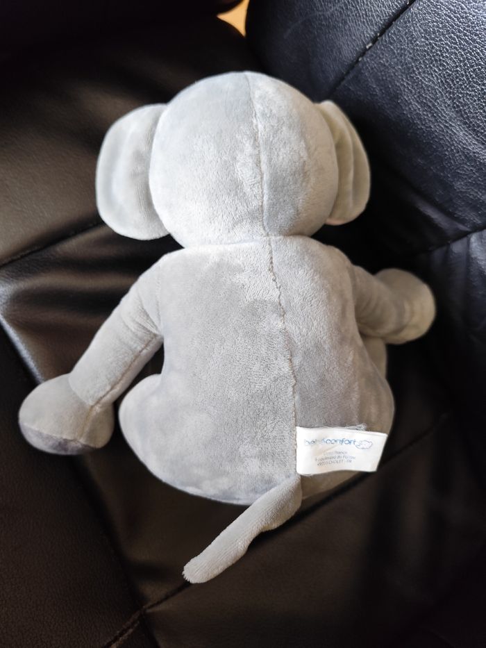 Peluche éléphant - photo numéro 3