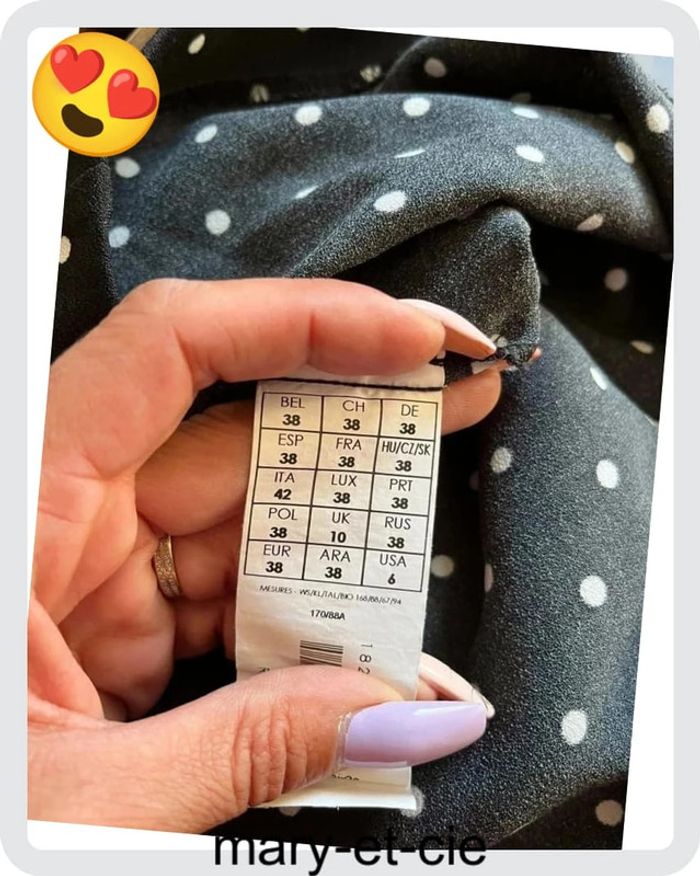 SOLDÉ - Robe à pois promod 38 - photo numéro 8