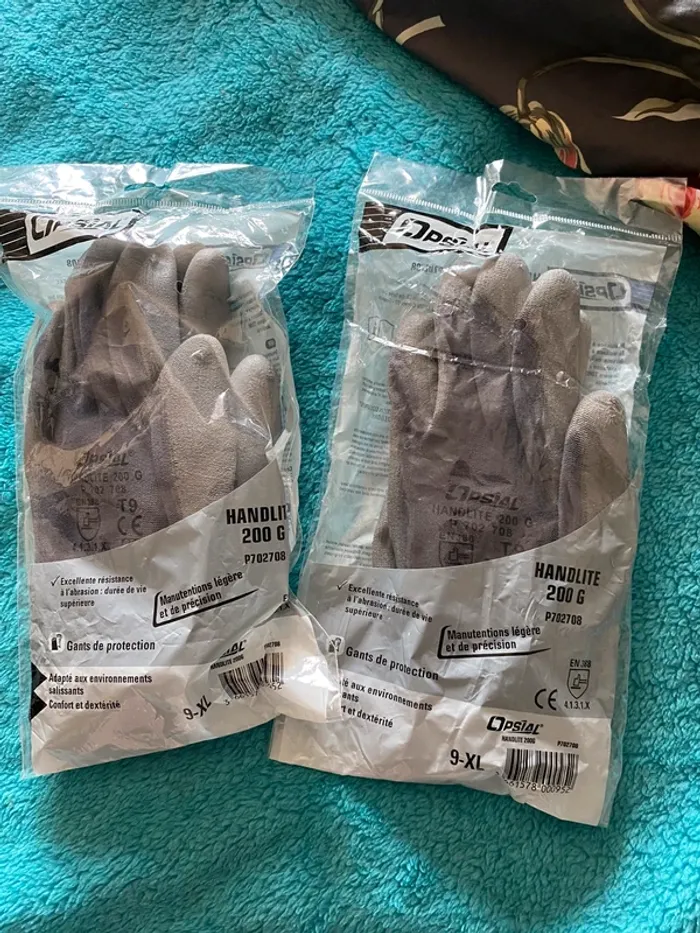 Lot gants taille 9