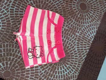 short fille 18 mois hello kitty