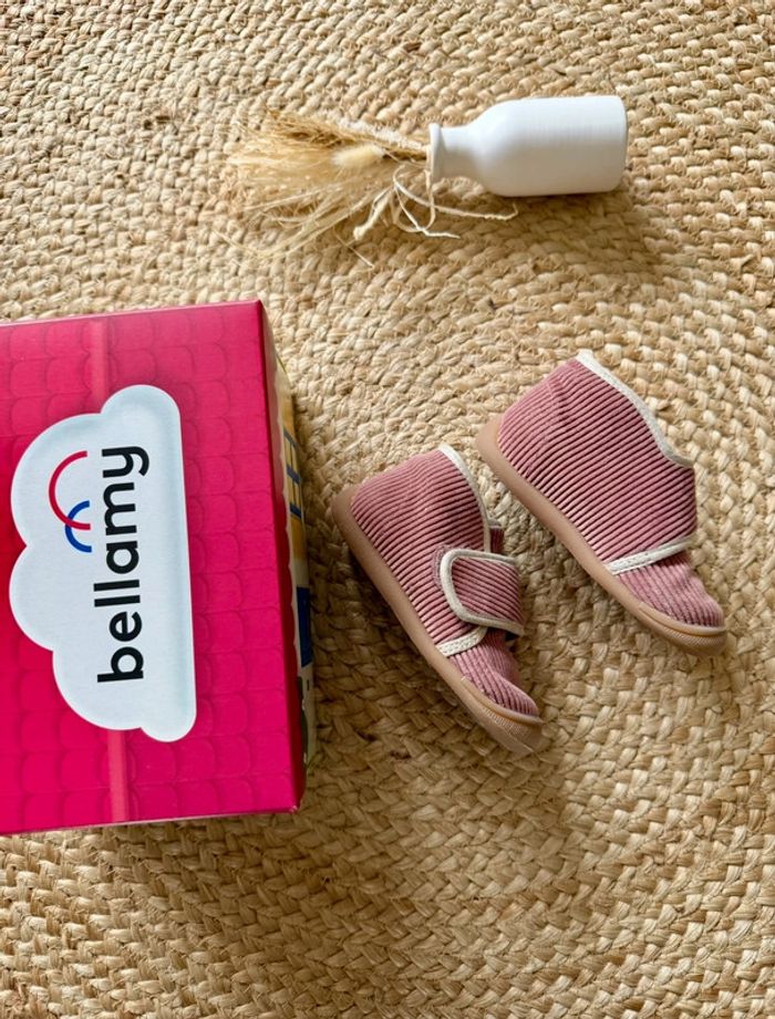 Chaussons Bellamy rose - taille 23 - photo numéro 2