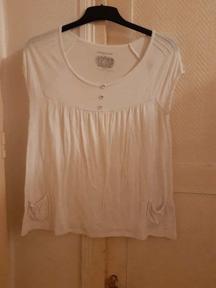 Tee-shirt femme été taille L - photo numéro 3