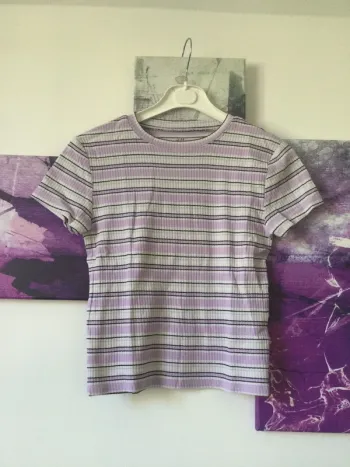 Haut tissu côtelé H&M 12 ans quasi neuf