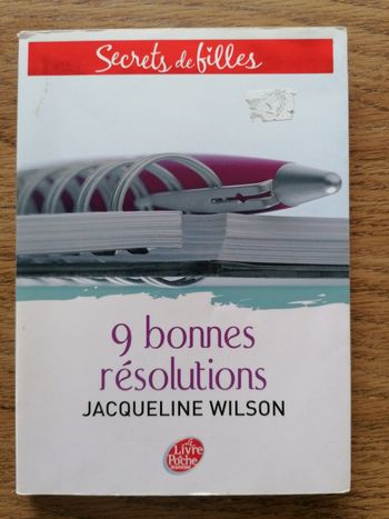 9 bonnes résolutions de Jacqueline Wilson