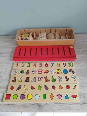 Boîte de tri Montessori