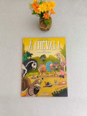 Livre À cheval 4 Delcourt