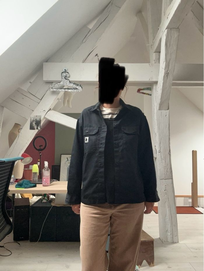 Chemise noire Carharrt XS - photo numéro 5