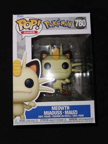 Figurine Funko Pop / Meowth ” Miaouss ” N°780 / Pokémon