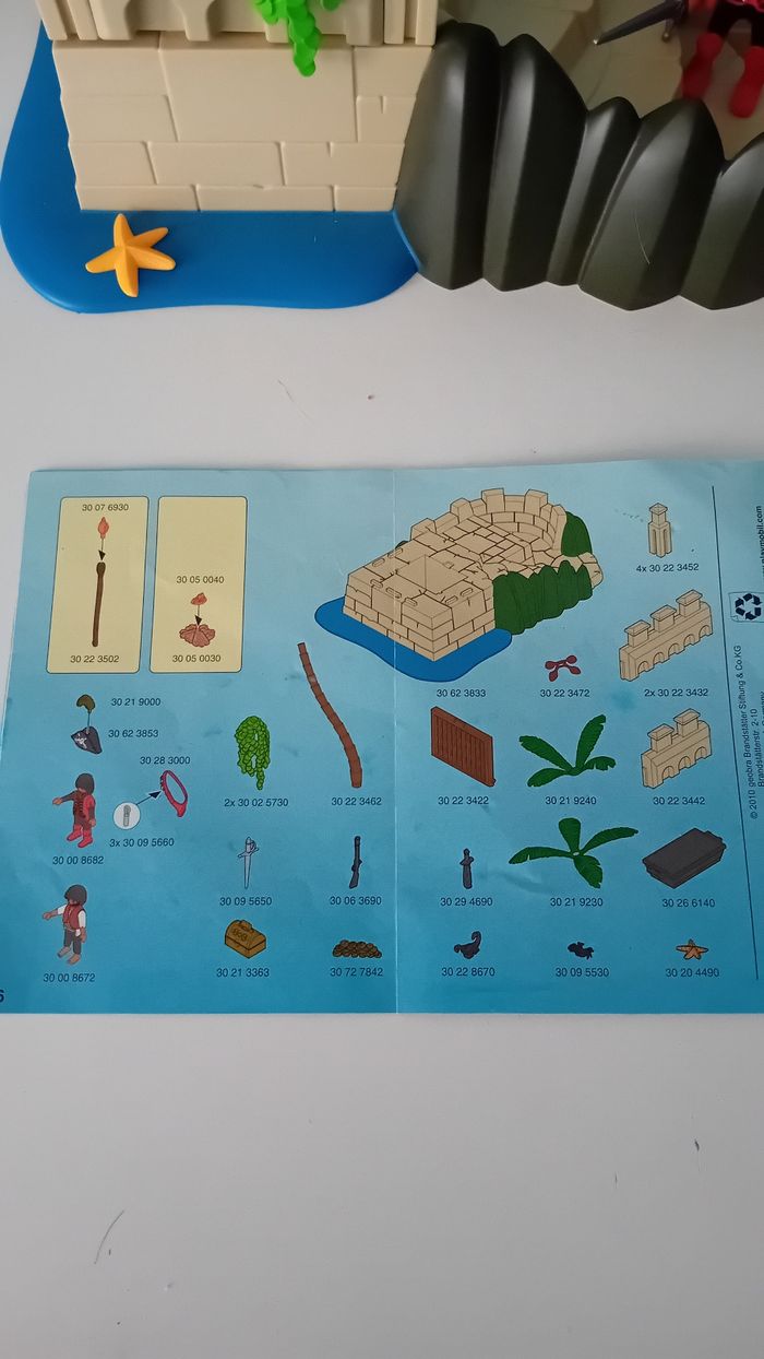 Repère des pirates playmobil 4007 - photo numéro 3