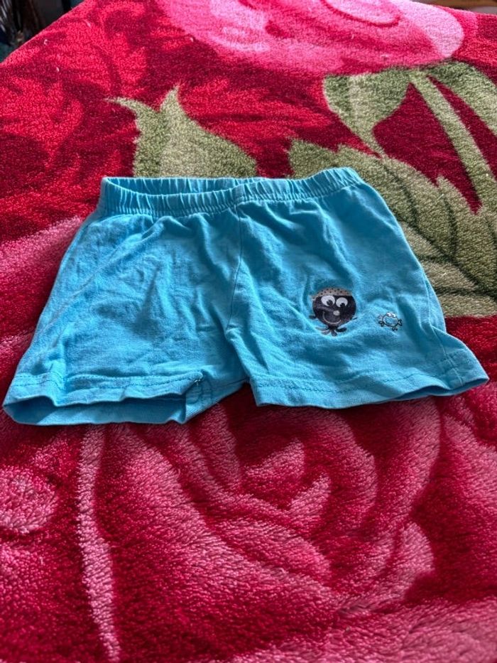 Short d’été garçon « petits poissons »