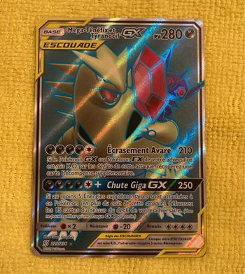 Carte Pokémon Méga tenefix et tyranocif escouade 225/236