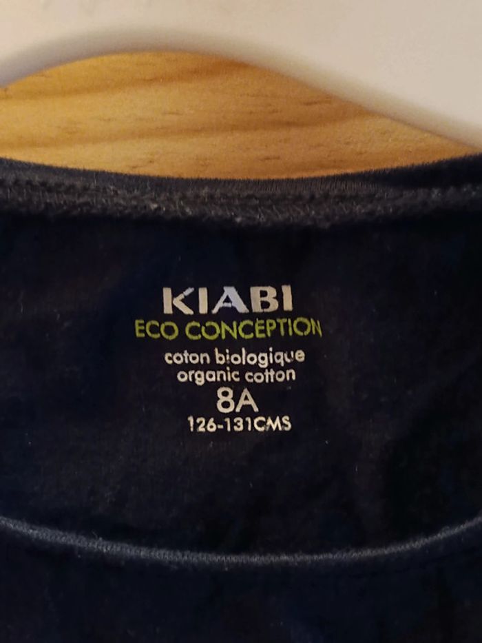 Sweat manches longues noir avec cœur doré - photo numéro 2