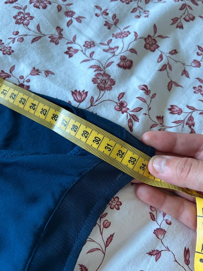 Débardeur bleu marine avec perles En viscose promod 38 - photo numéro 7
