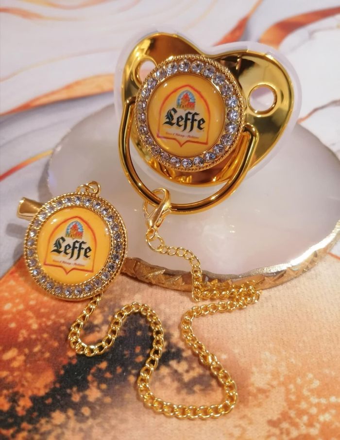 Sucette doré Leffe