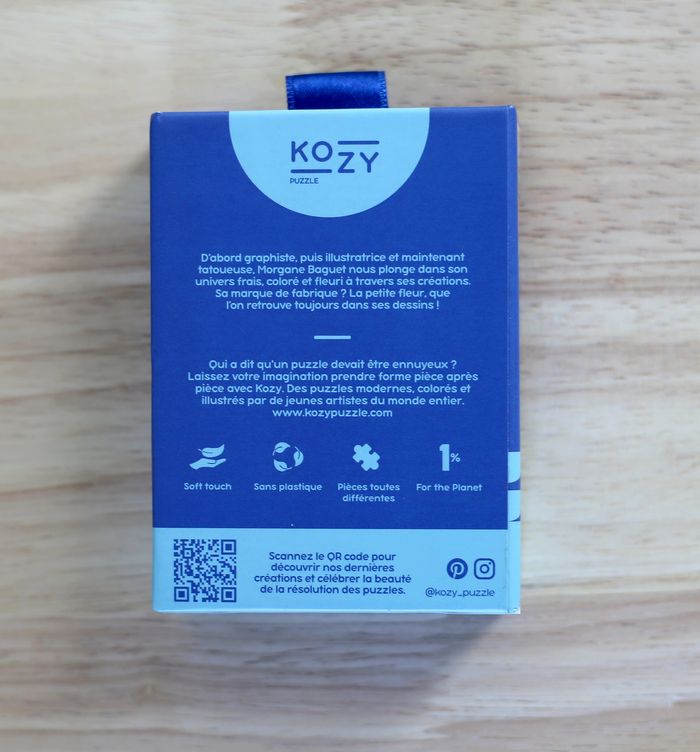 Mini puzzle marque Kozy "Rendez vous" par Morgane Baguet - photo numéro 3