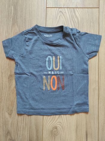 T-shirt manches courtes 12 mois Vertbaudet