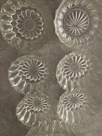 Saladier et 6 coupelles