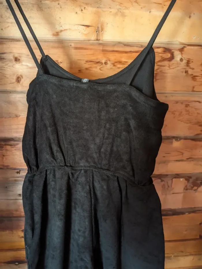 Combishort en velours noir xs - photo numéro 6
