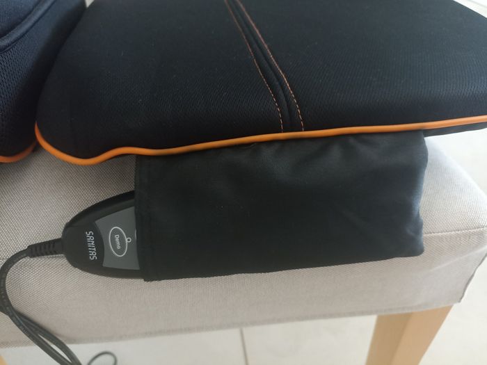 Fauteuil de massage shiatsu électrique avec chaleur apaisante - photo numéro 3