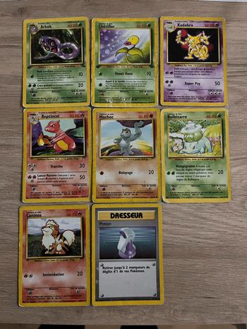 Cartes Pokémon lot