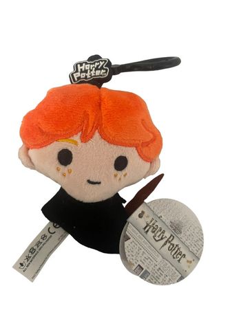 Porte clés peluche Harry Potter Ron Weasley sur Brossdur 11 8 cm PMI Kids World neuf