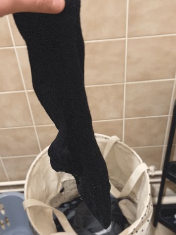 Chaussettes de bureau noir