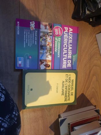 Lot de 2 livre auxiliaire professionnel p j